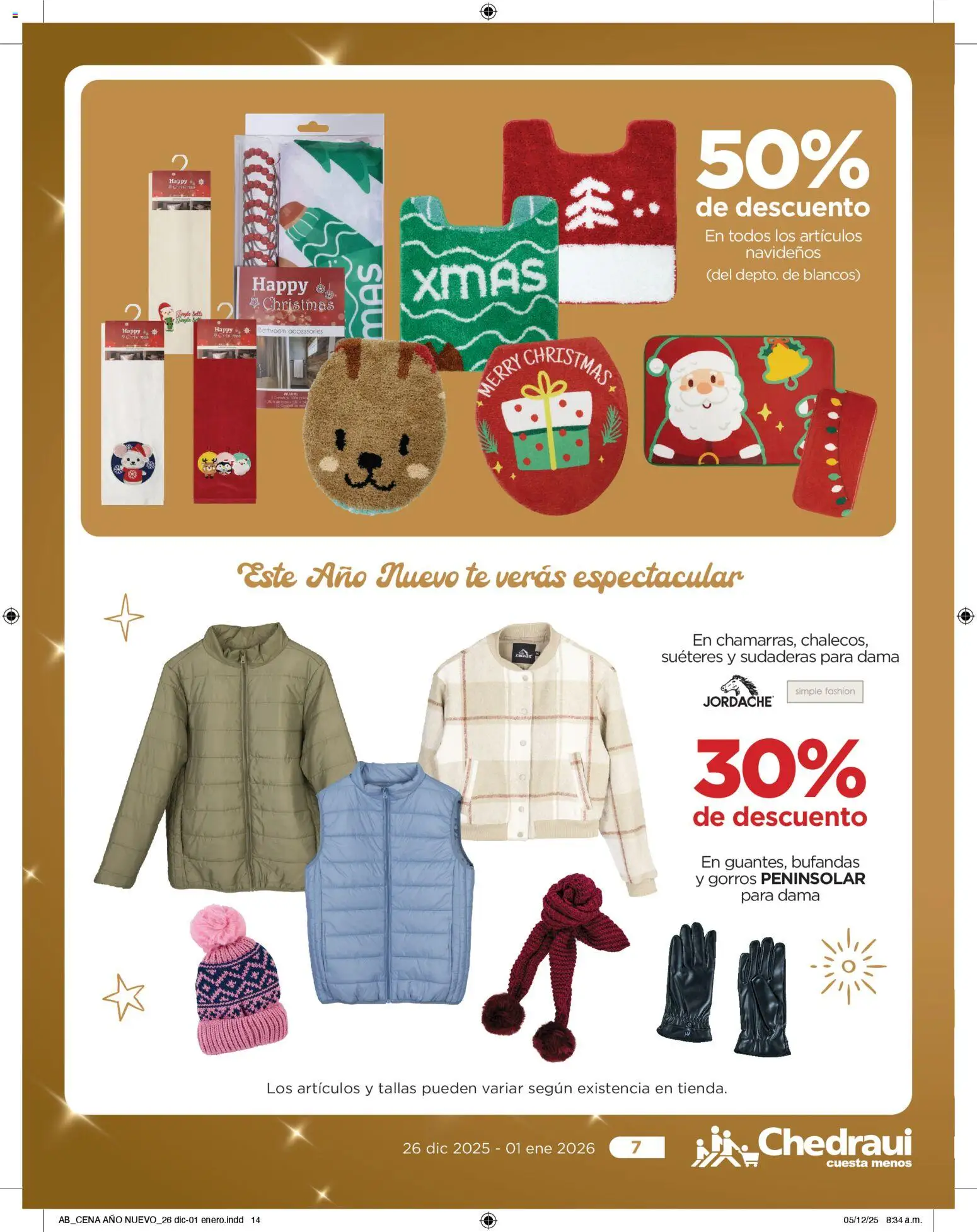 Nuevas ofertas de Chedraui válidas en toda la República Mexicana desde el 26.12.2025. ¡Encuentra las mejores ofertas en Chedraui folleto Delicias de Año nuevo! | Página: 14 | Productos: Té
