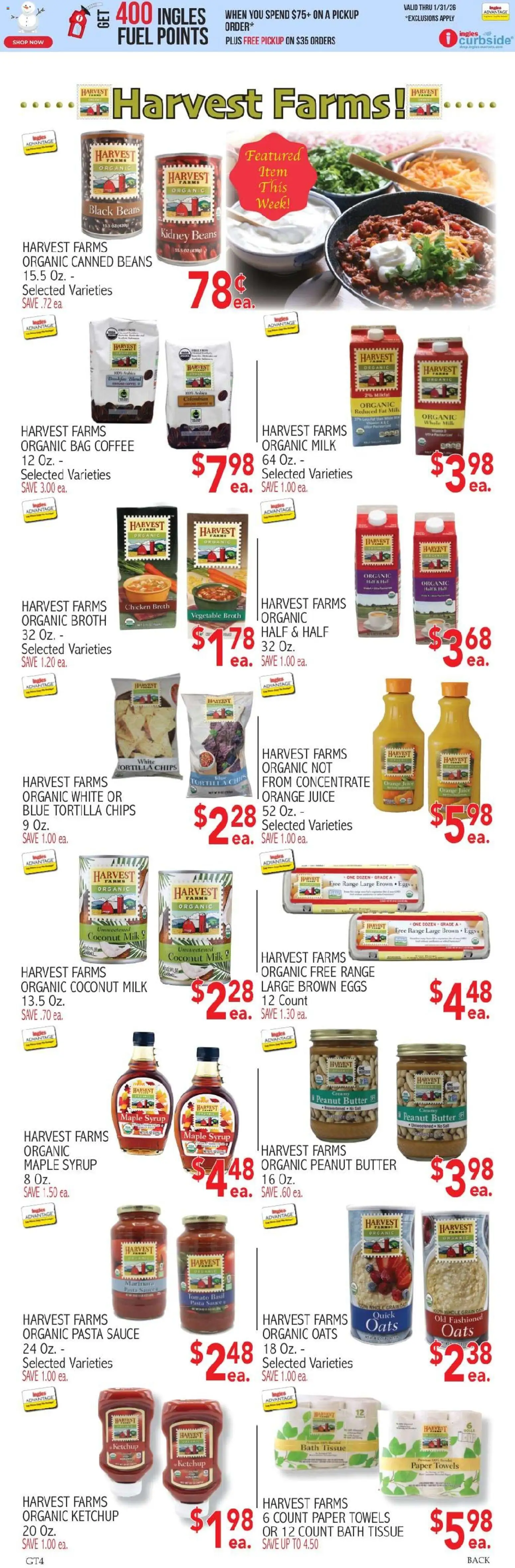 Ingles Weekly Ad - valid from 31.12.2025 | Page: 8 | Products: Butter, Coffee, Chips, Sauce