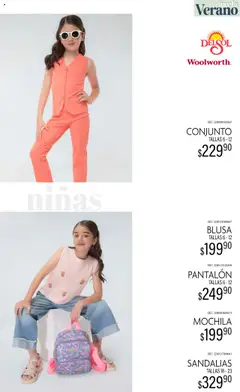 Nuevas ofertas de Del Sol y Woolworth válidas en toda la República Mexicana desde el 24.06.2025. ¡Encuentra las mejores ofertas en Del Sol y Woolworth catálogo Luce El Verano! | Página: 28