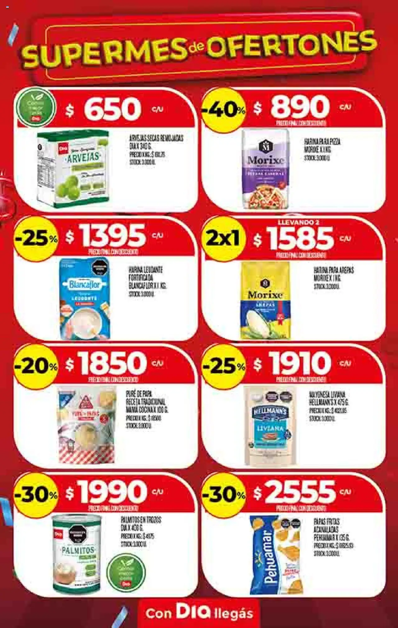 Dia - Ofertas - Salta y Jujuy │ válido desde el 15.10.2025 | Página: 14 | Productos: Cocina, Harina, Papa, Mayonesa