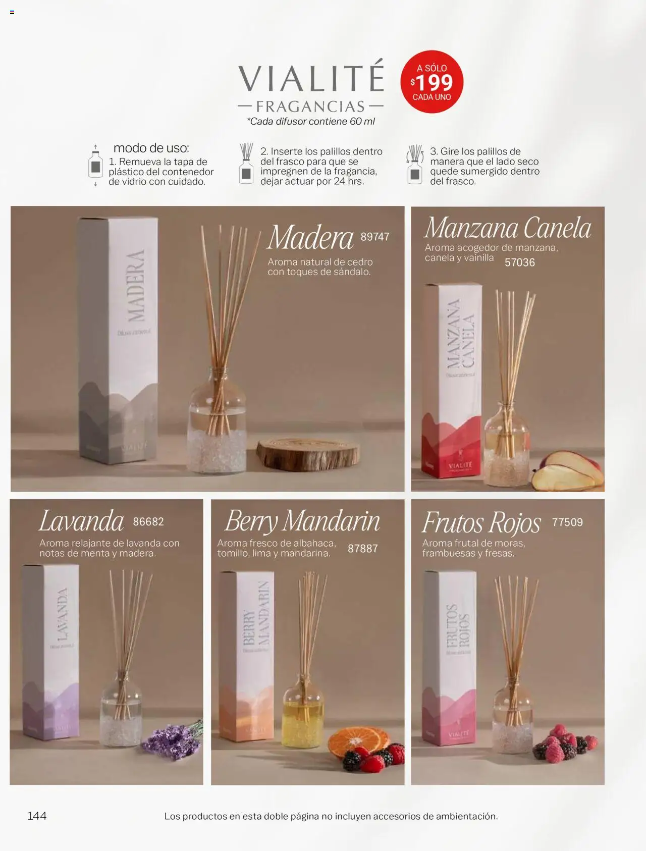 Nuevas ofertas de Vianney válidas en toda la República Mexicana desde el 15.08.2025. ¡Encuentra las mejores ofertas en Vianney - Catálogo Invierno! | Página: 146 | Productos: Frasco, Manzana, Lima, Contenedor