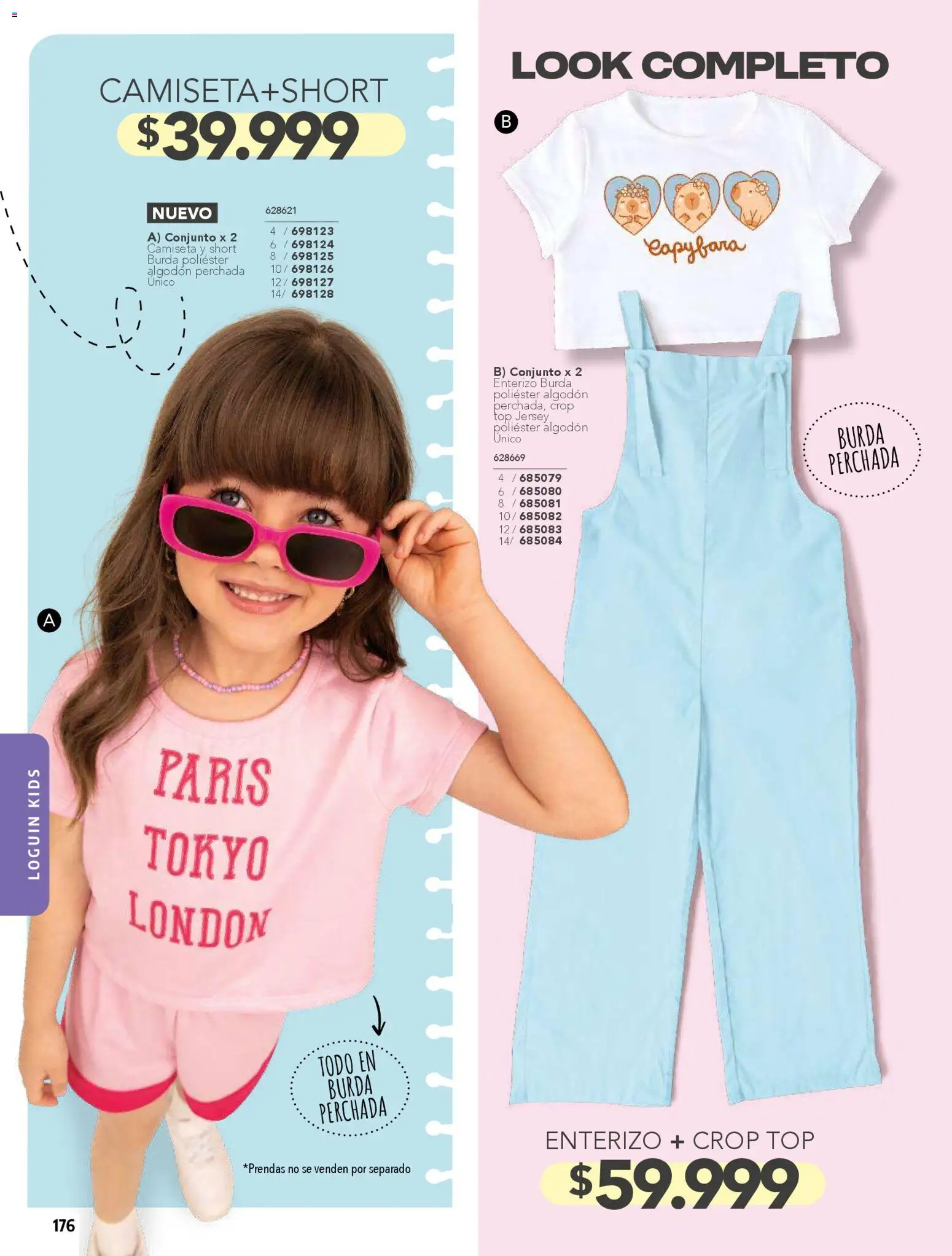 Pacifika revista - valida desde el 01.02.2026 | Página: 176 | Productos: Algodón, Top, Conjunto, Enterizo