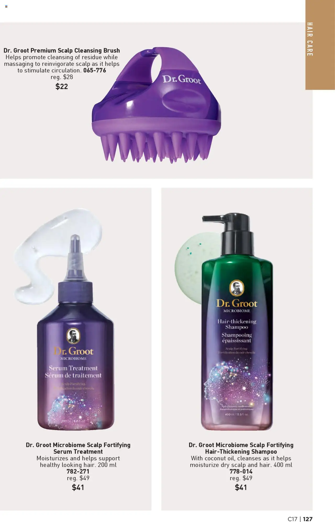 Avon flyer valid from 14.08.2025 | Page: 127 | Products: Brush, Shampoo