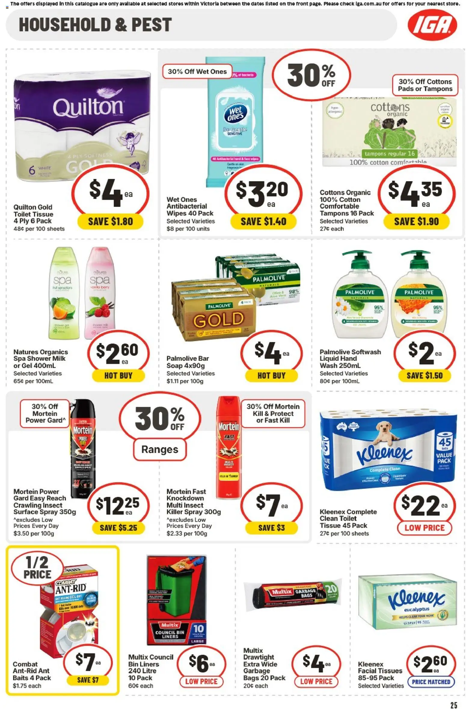 IGA catalogue - valid from 31.12.2025 | Page: 28 | Products: Powder, Cleaner, Conditioner, Candle