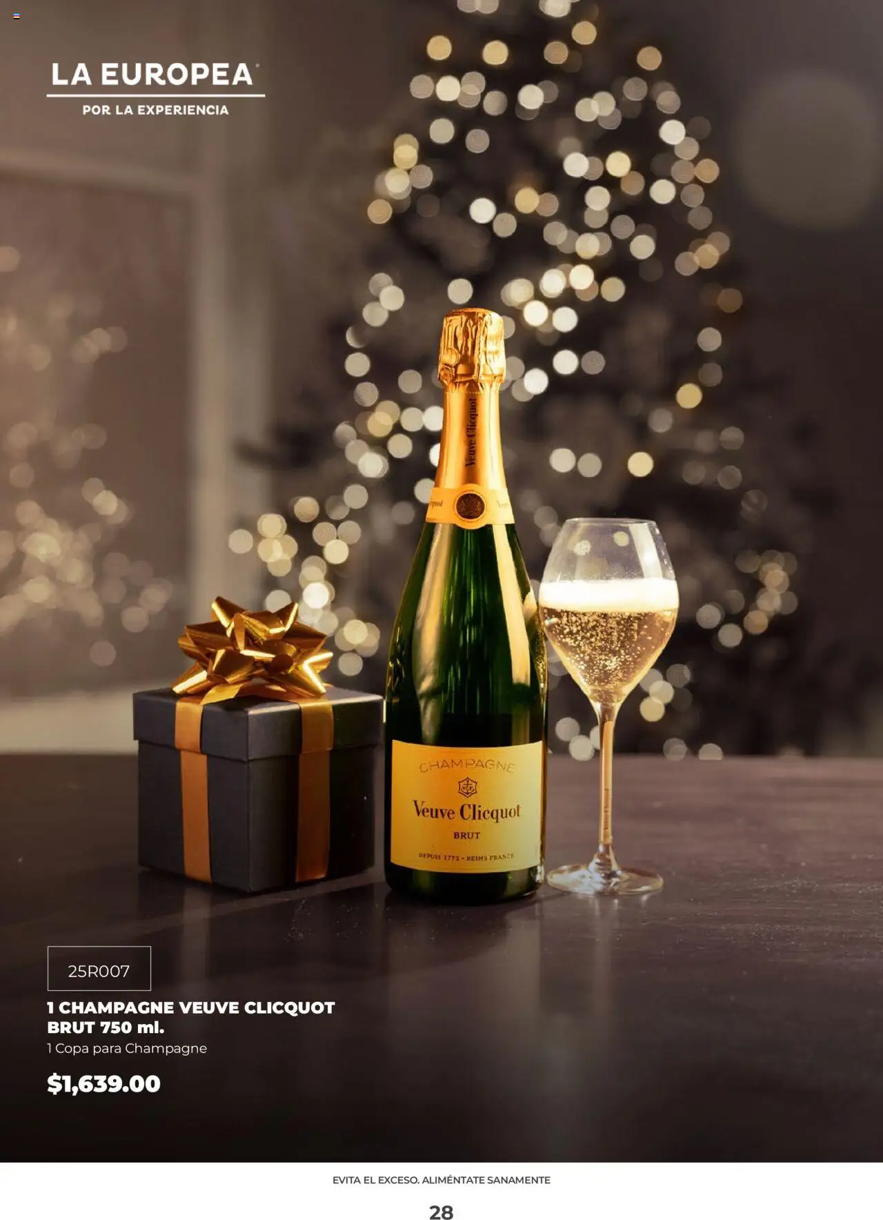 Nuevas ofertas de La Europea válidas en toda la República Mexicana desde el 22.09.2025. ¡Encuentra las mejores ofertas en La Europea catálogo! | Página: 28 | Productos: Champagne