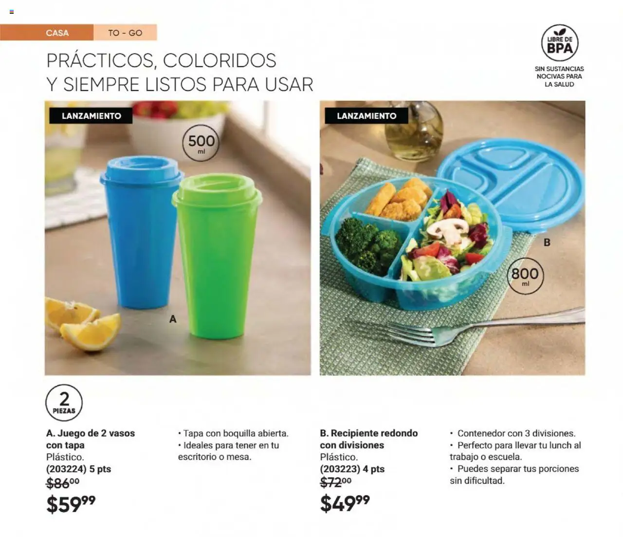 Nuevas ofertas de AVON válidas en toda la República Mexicana desde el 09.08.2025. ¡Encuentra las mejores ofertas en AVON - Casa & Estilo 13 2025! | Página: 44 | Productos: Juego, Contenedor, Escritorio, Vasos