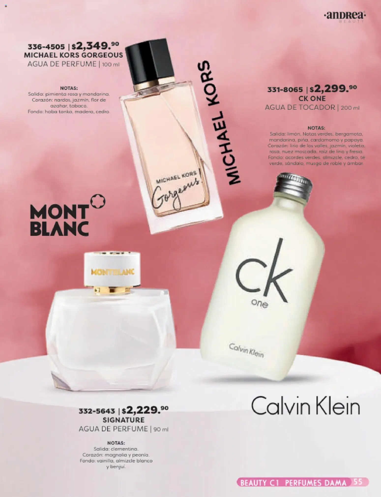 Nuevas ofertas de Andrea válidas en toda la República Mexicana desde el 25.01.2026. ¡Encuentra las mejores ofertas en Andrea catálogo Beauty! | Página: 55 | Productos: Maíz, Agua, Nuez, Té