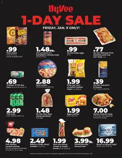 Preview of HyVee weekly ads valid from 09.01.2026