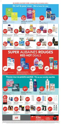 Preview of Pharmaprix weekly flyer / circulaire from shop Pharmaprix valid from 03.04.2026 | Page: 10 | Products: Conditioner, Hair spray, Soap, Toothpaste
