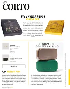 Vista previa de Palacio De Hierro catálogo, nuevo folleto de la tienda, válido en México a partir del 01.11.2025 | Página: 28 | Productos: Bolsa, Aretes, Té