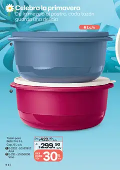 Vista previa de Tupperware catálogo, nuevo folleto de la tienda, válido en México a partir del 23.02.2026 | Página: 46