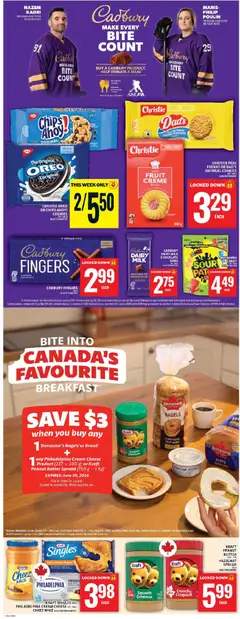 Preview of Food Basics weekly flyer - Cornwall from shop Food Basics valid from 09.04.2026 | Page: 15 | Products: Chips, Cream, Bread, Chocolate