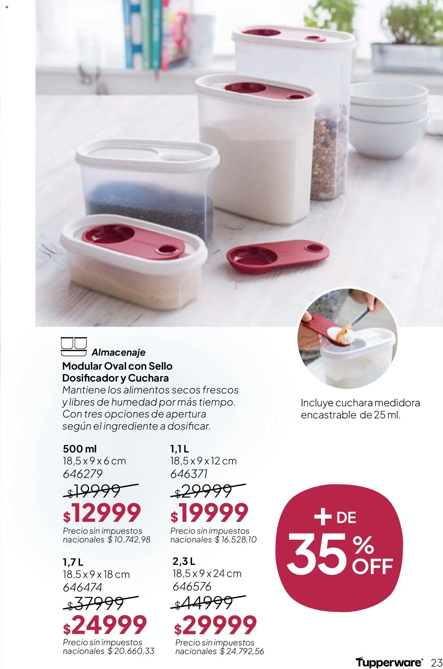 Tupperware Folleto │ válido desde el 24.11.2025 | Página: 24 | Productos: Modular, Cuchara