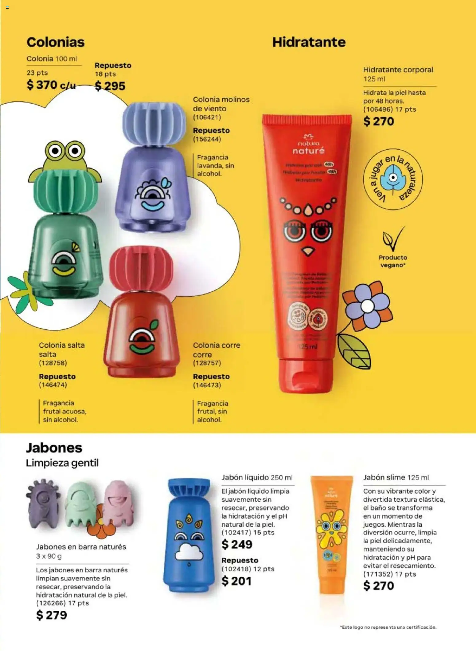 Nuevas ofertas de Natura válidas en toda la República Mexicana desde el 08.05.2026. ¡Encuentra las mejores ofertas en Natura campaña 8 2026! | Página: 155 | Productos: Jabón líquido, Barra, Baño, Fragancia