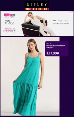 Ripley ofertas  válido desde el 29.01.2026 | Página: 5 | Productos: Vestido, Banco, Sobre