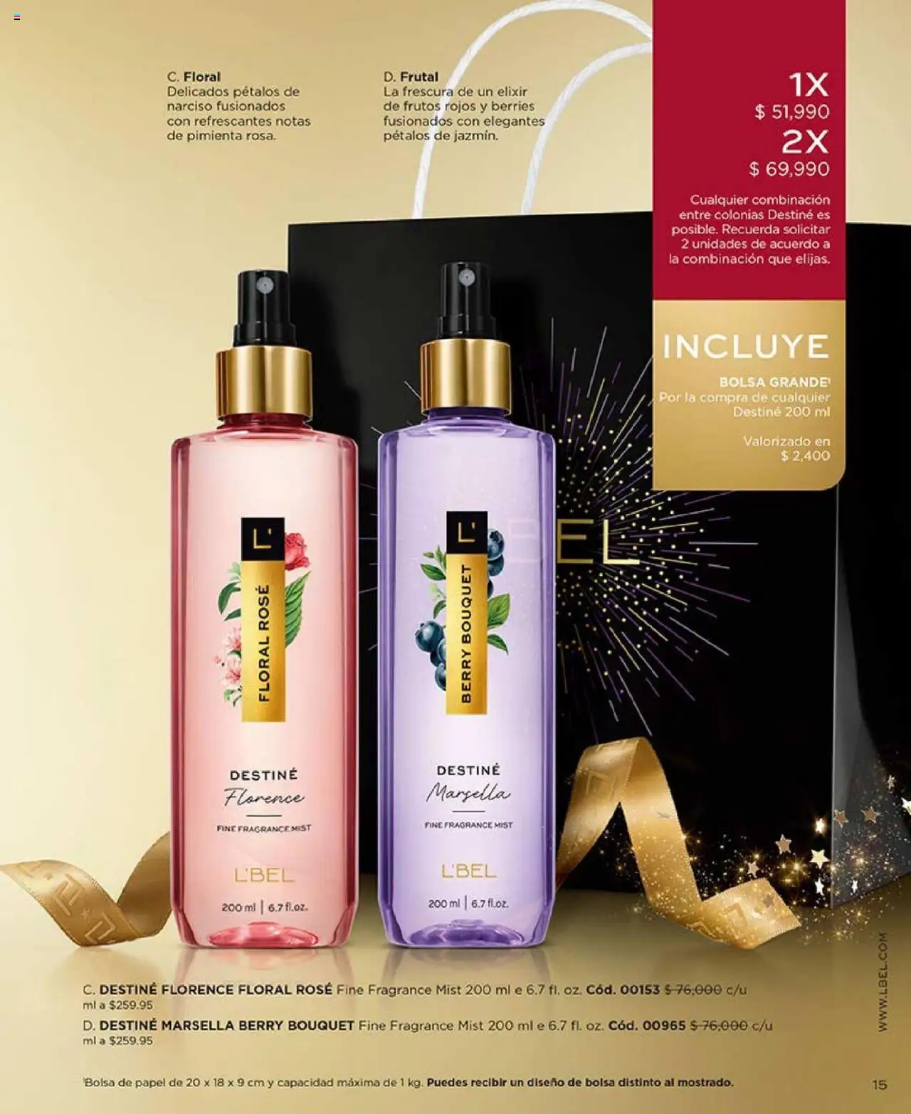 L'Bel revista - valida desde el 14.10.2025 | Página: 15 | Productos: Pimienta, Cable USB, Bolsa, Combinación