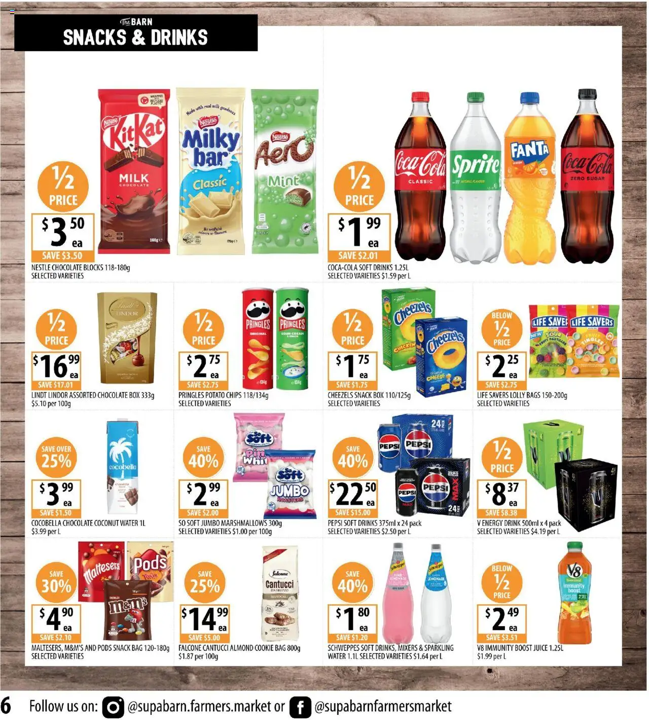 Supabarn catalogue - valid from 13.08.2025 | Page: 6 | Products: Milk, Cheese, Water, Bag