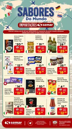 Semar Supermercado - Ofertas Importados Jacareí - Pré-Visualização do folheto da loja Semar Supermercado, válido de 03.02.2026