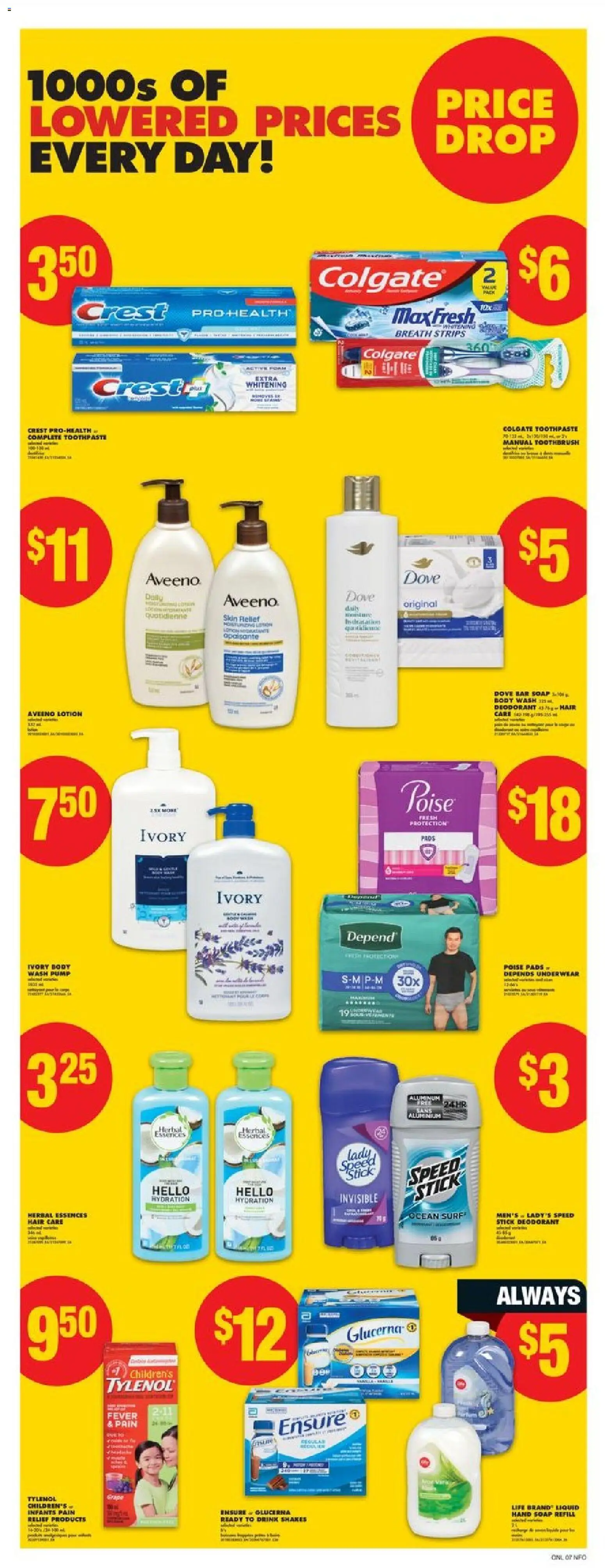 No Frills flyer valid from 29.01.2026 | Page: 15 | Products: Soap, Body wash, Deodorant, Toothpaste