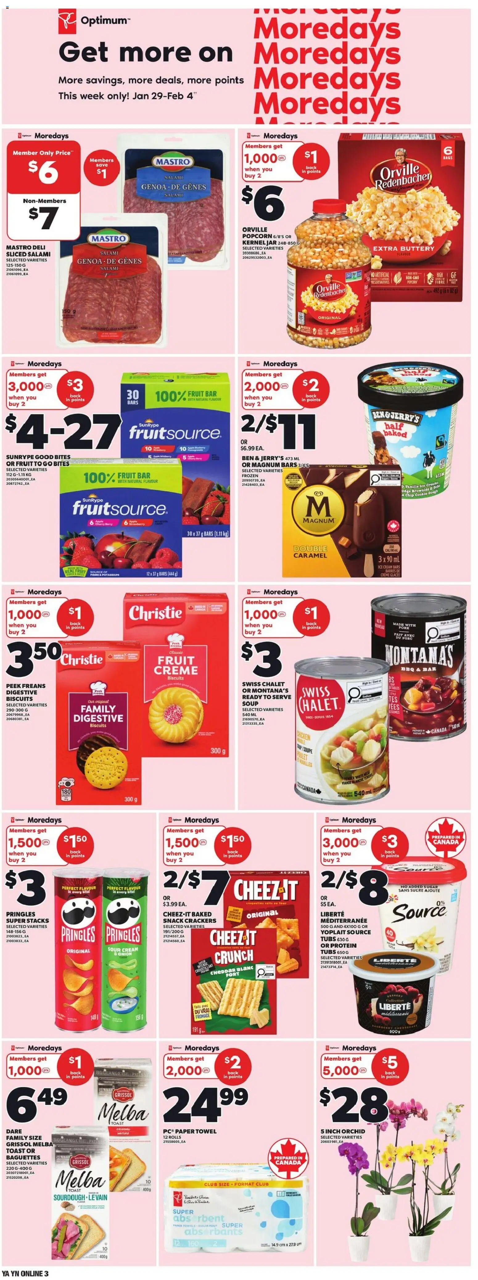 Independent Grocer flyer valid from 29.01.2026 | Page: 6 | Products: Sour cream, Cream, Salami, Pork