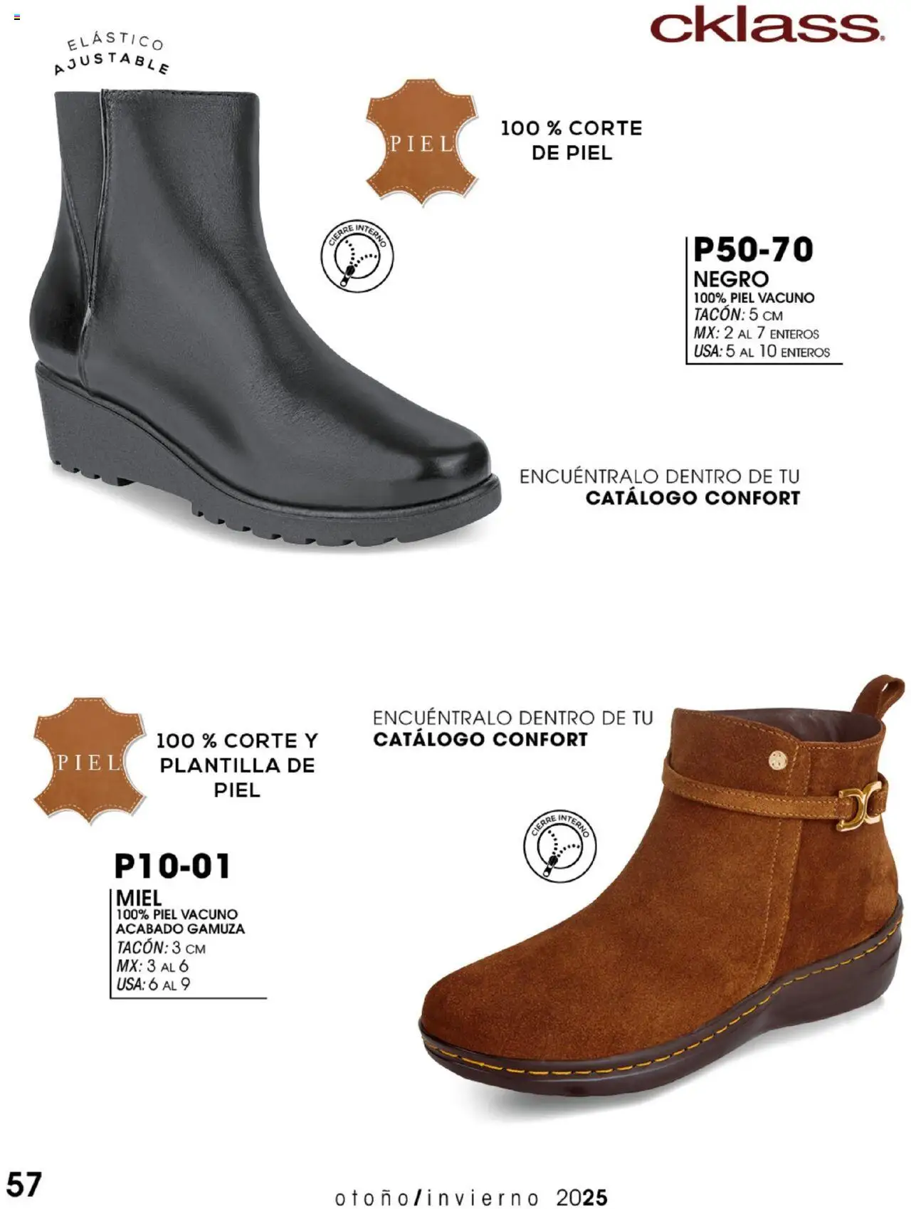 Nuevas ofertas de Cklass válidas en toda la República Mexicana desde el 14.07.2025. ¡Encuentra las mejores ofertas en Cklass catálogo Botas! | Página: 58 | Productos: Gamuza