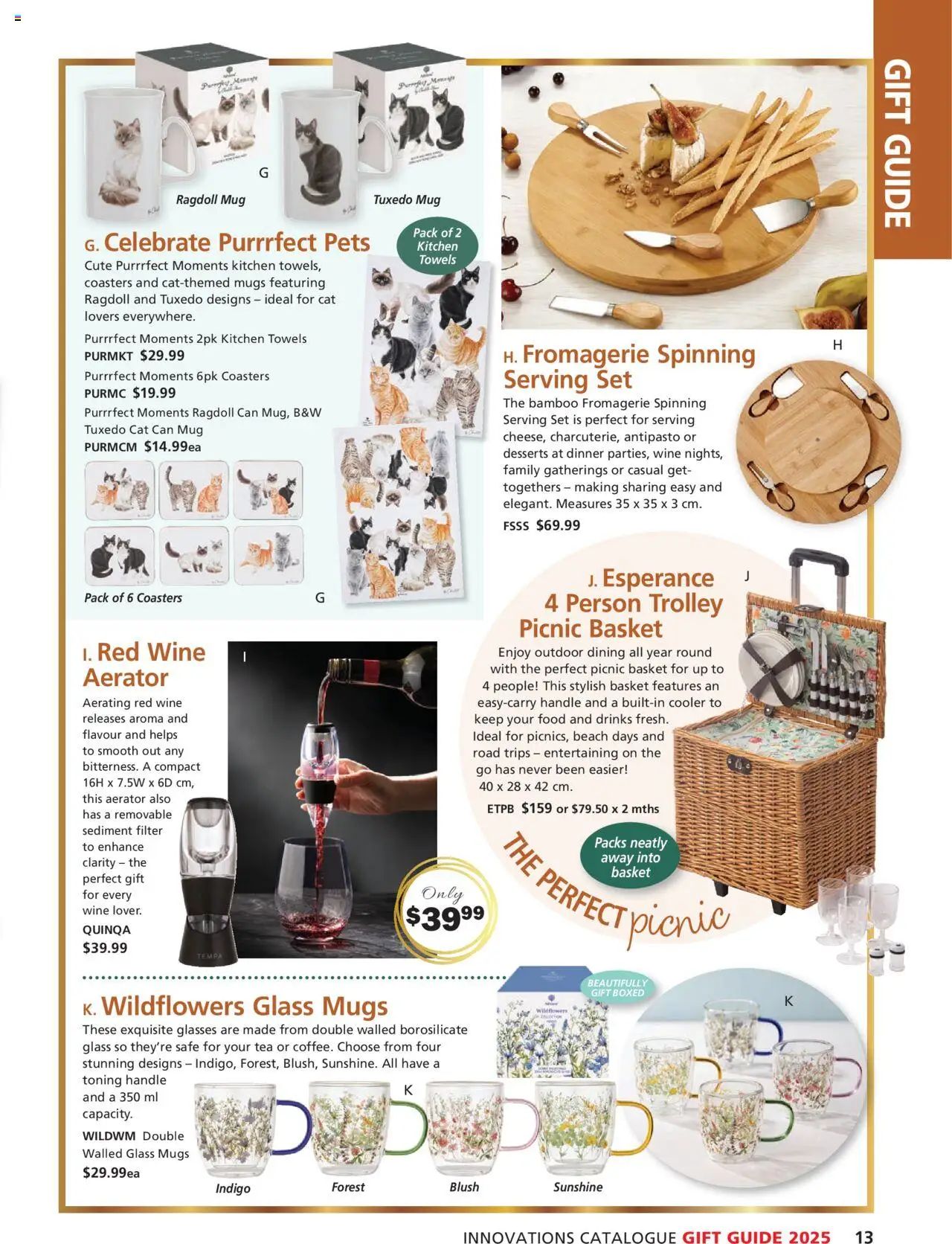 Innovations catalogue - valid from 22.10.2025 | Page: 13 | Products: Blush, Trolley, Tuxedo, Glasses