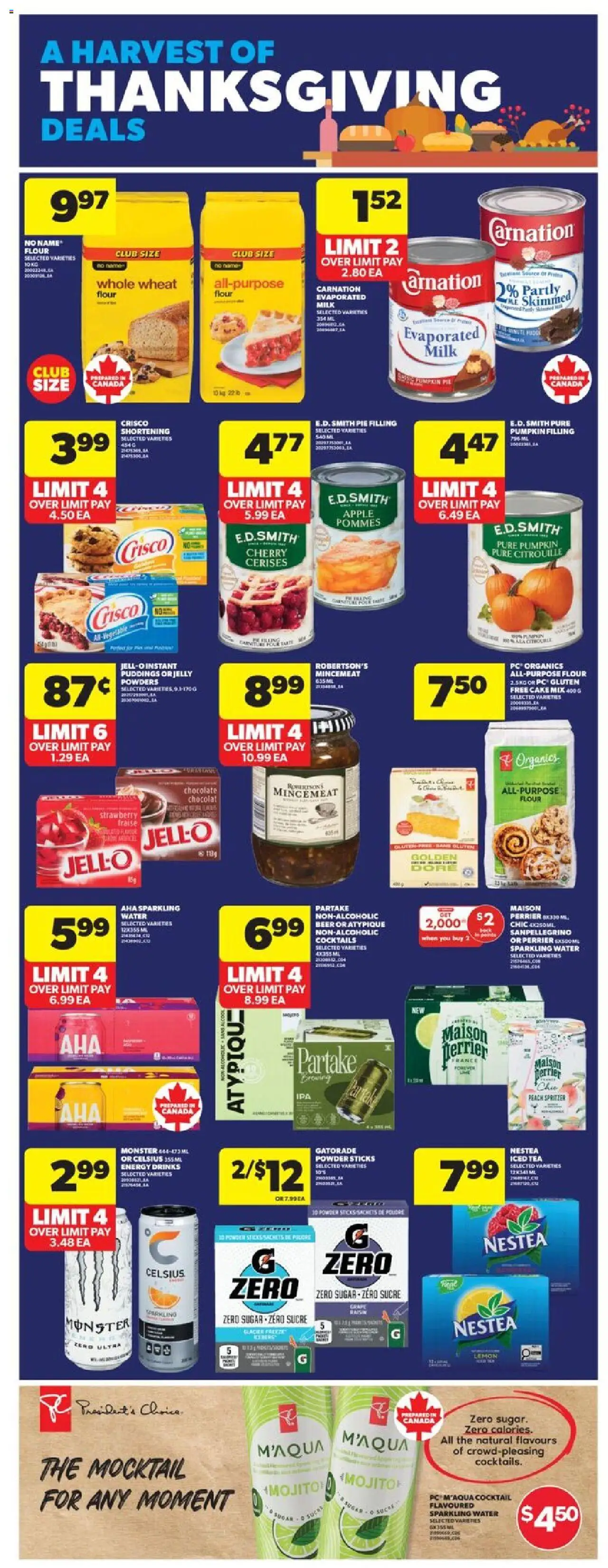 Real Canadian Superstore flyer valid from 02.10.2025 | Page: 14 | Products: PC, Powder, Milk, Chocolate