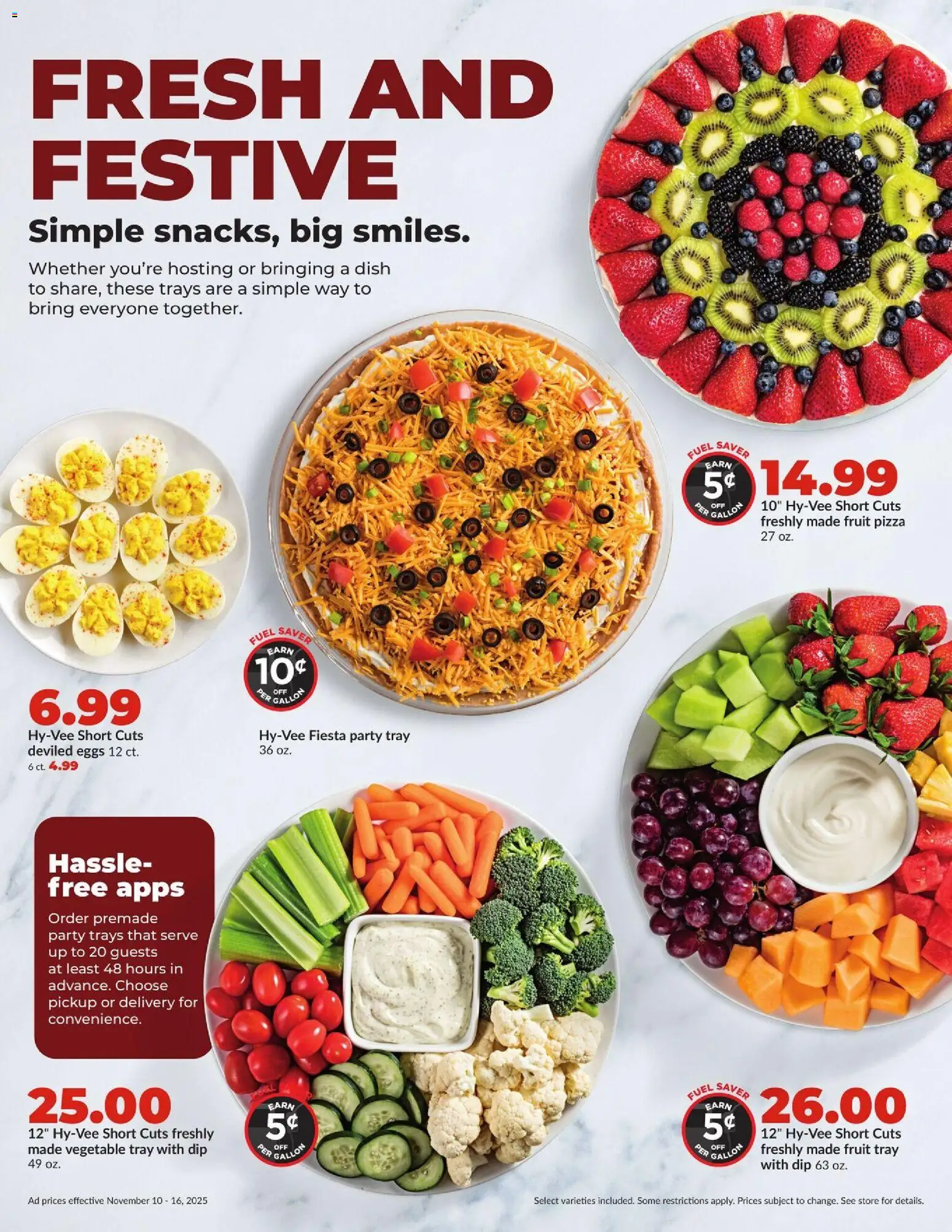 HyVee Weekly Ad - valid from 10.11.2025 | Page: 7 | Products: Eggs, Pizza