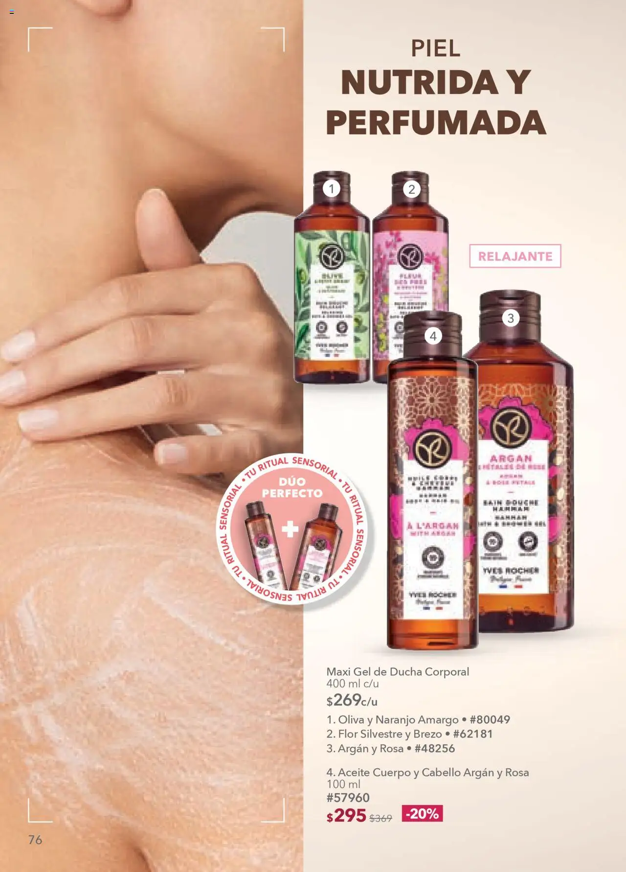 Nuevas ofertas de Yves Rocher válidas en toda la República Mexicana desde el 05.08.2025. ¡Encuentra las mejores ofertas en Yves Rocher - Campaña 11 2025! | Página: 78 | Productos: Aceite, Gel de ducha