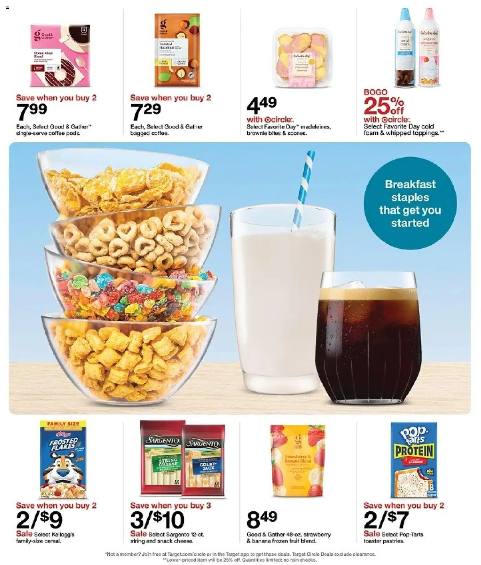 Target Weekly Ad - valid from 19.04.2026 | Page: 5 | Products: Toaster, Coffee, Brownie Bites