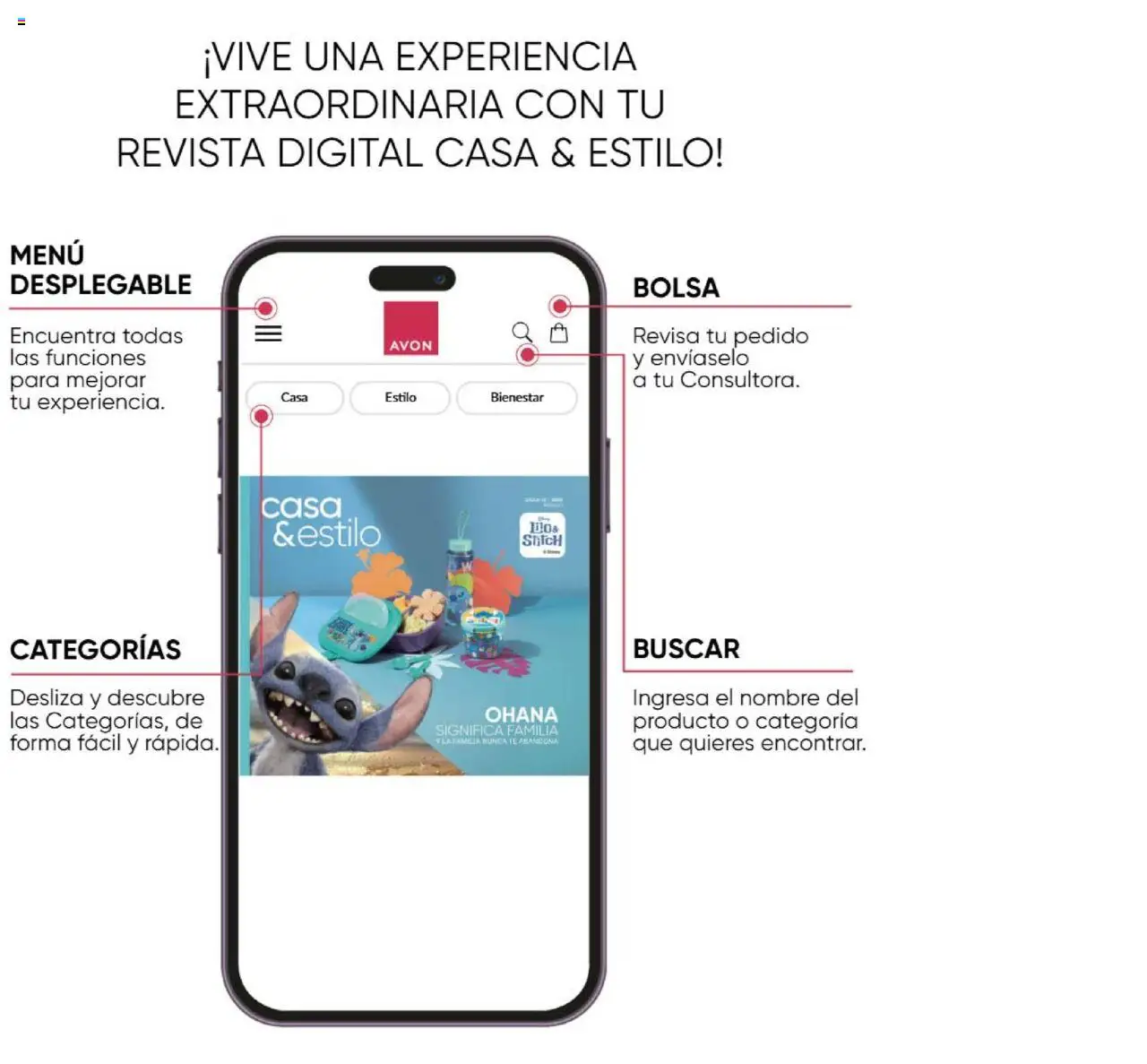 Nuevas ofertas de AVON válidas en toda la República Mexicana desde el 09.08.2025. ¡Encuentra las mejores ofertas en AVON - Casa & Estilo 13 2025! | Página: 2 | Productos: Bolsa, Té
