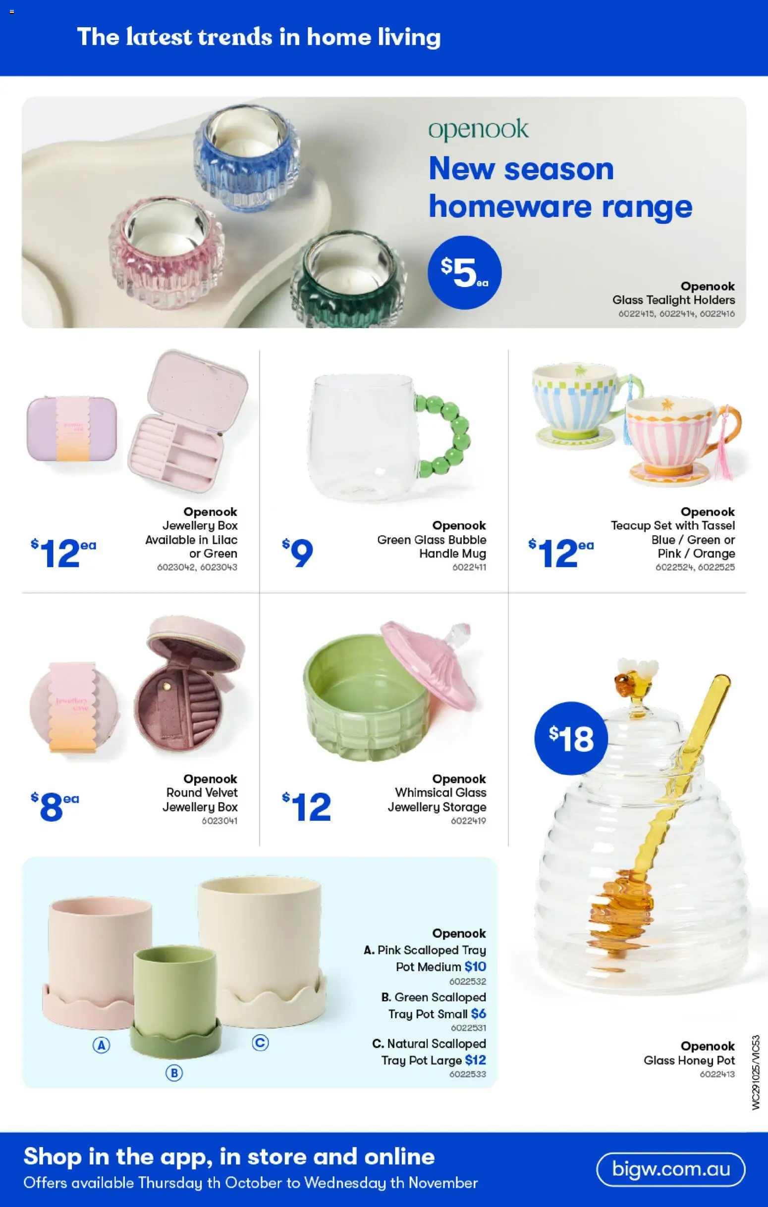 Woolworths catalogue - valid from 29.10.2025 | Page: 53 | Products: Box, Jewellery, Pot, Honey