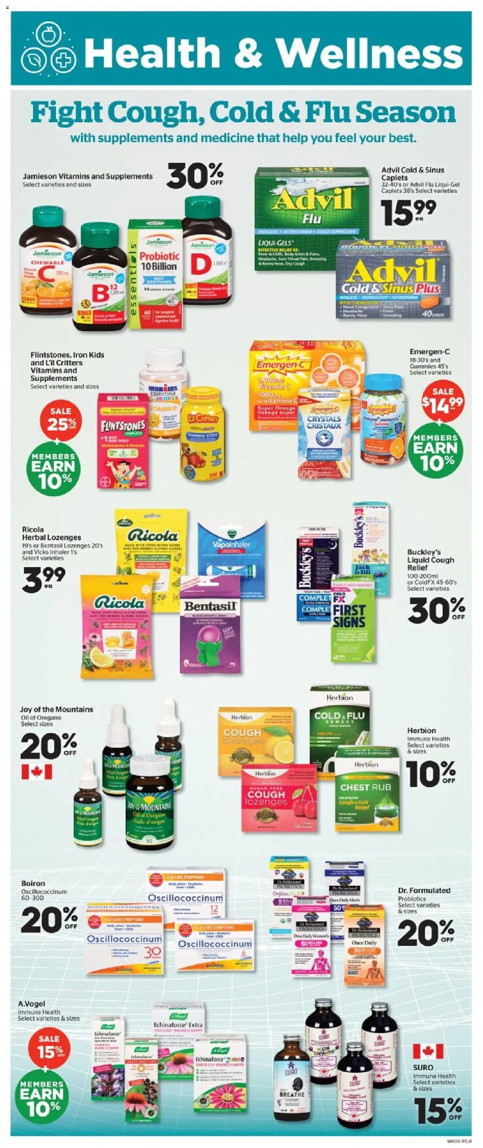 Calgary Co-op flyer valid from 20.11.2025 | Page: 8 | Products: Iron, Oil