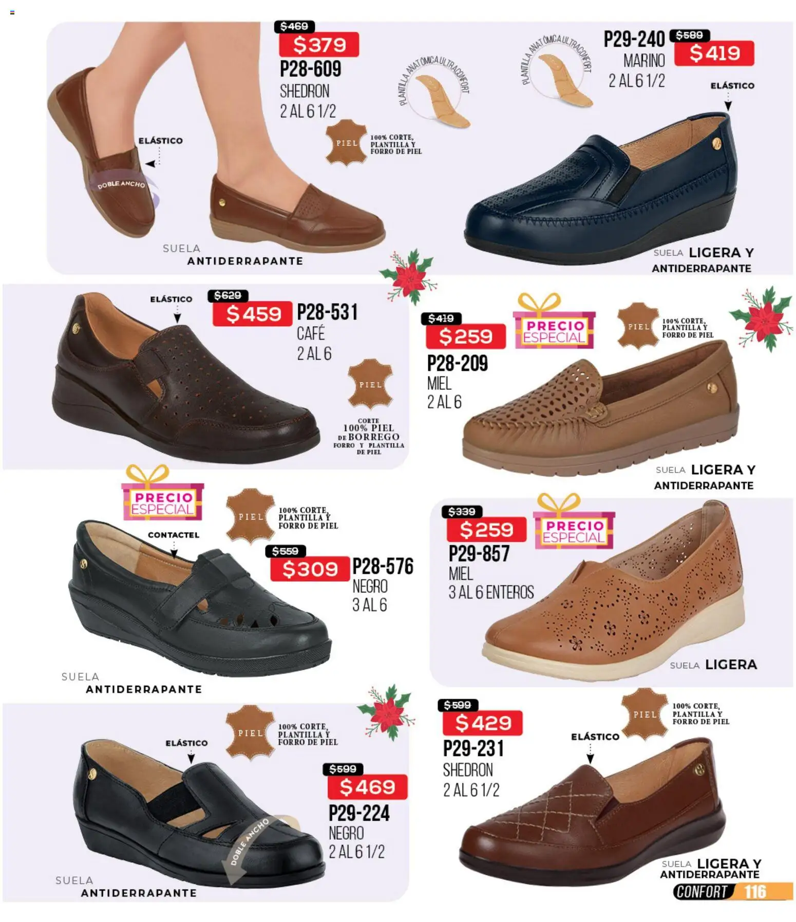 Nuevas ofertas de Cklass válidas en toda la República Mexicana desde el 30.11.2025. ¡Encuentra las mejores ofertas en Cklass catálogo Rebajas Navideñas Calzado! | Página: 117 | Productos: Café