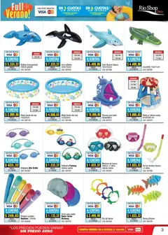 Vista previa Río Shop Deco catálogo válido desde el 01.01.2026 | Página: 3 | Productos: Máscara, Pileta, Pez