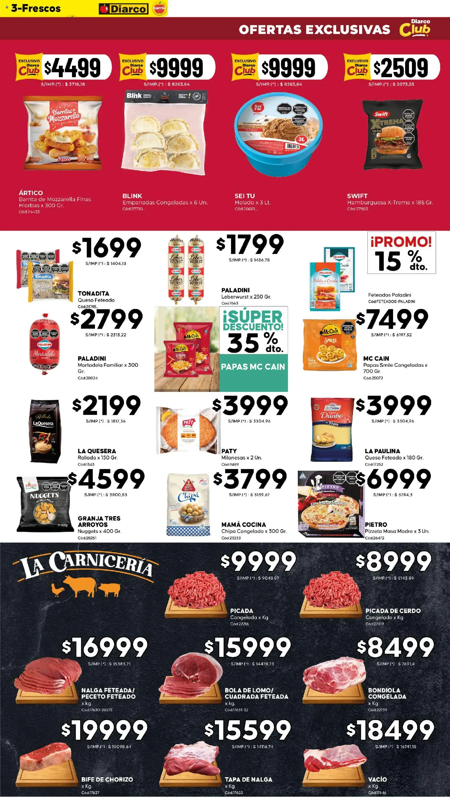 Diarco ofertas - BARRIO │ válido desde el 01.12.2025 | Página: 3