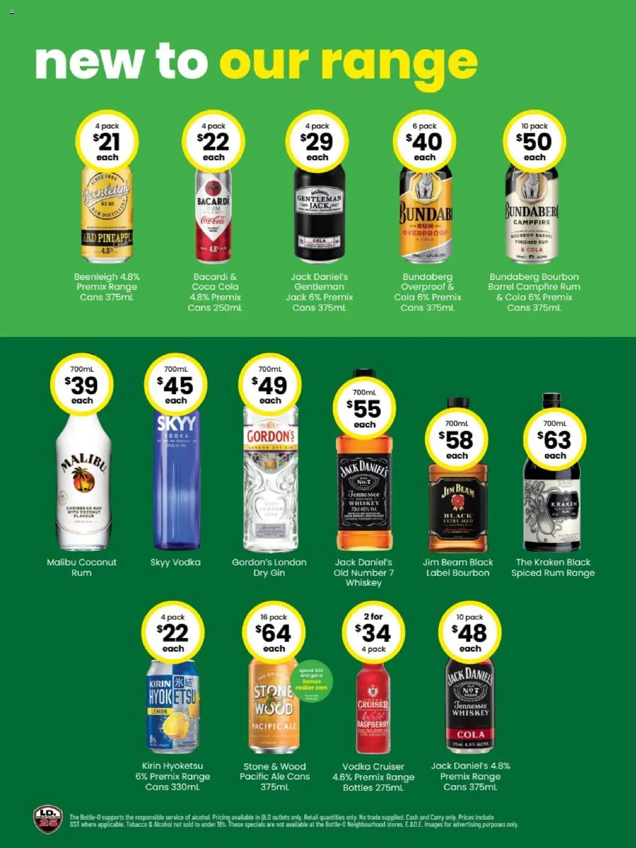 The Bottle-O catalogue - valid from 29.09.2025 | Page: 3 | Products: Bourbon, Coca Cola, Whiskey, Rum