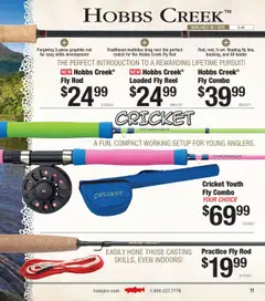 Preview of Cabela's weekly ads valid from 21.04.2025 | Page: 11 | Products: Fly Rod, Rod