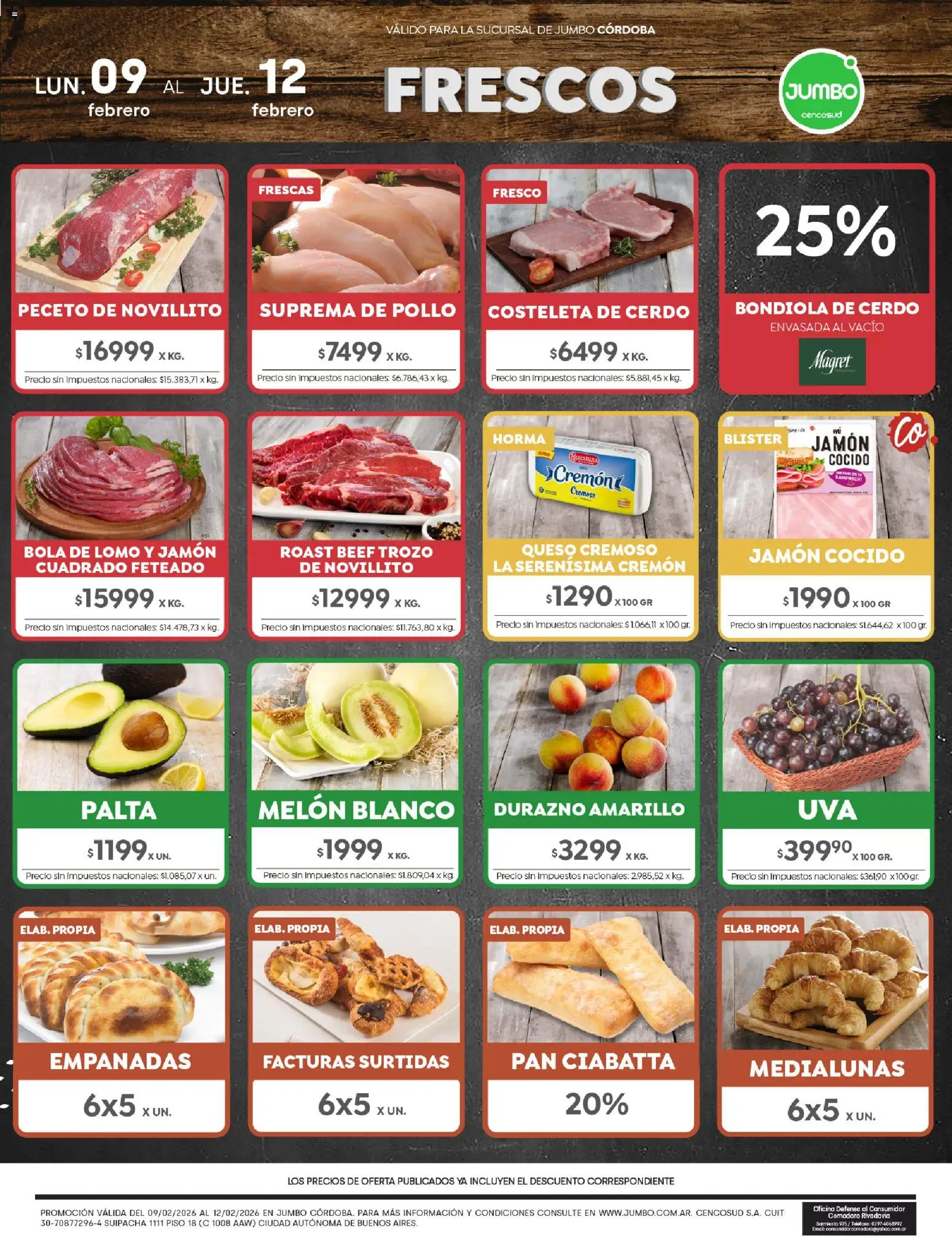 Jumbo - Ofertas | Córdoba │ válido desde el 09.02.2026 | Página: 1