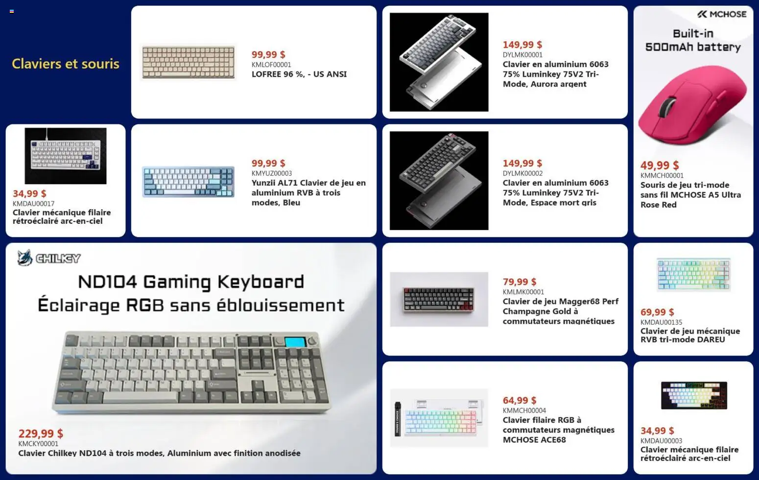Canada Computers flyer valid from 20.03.2026 | Page: 8 | Products: Keyboard, Battery