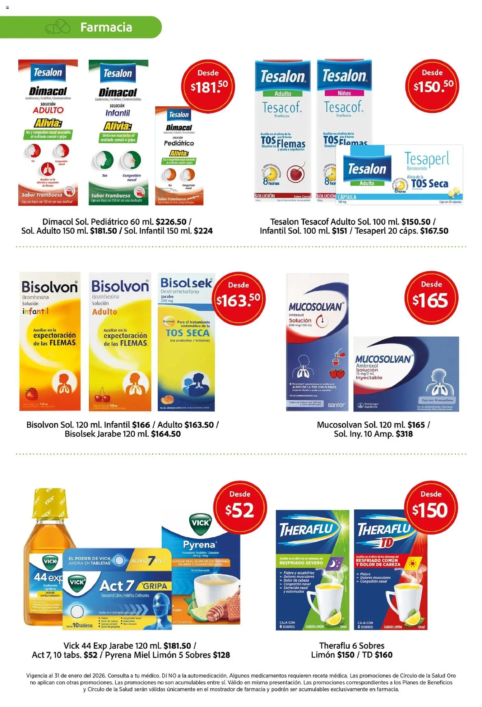 Nuevas ofertas de Farmacias Unión válidas en toda la República Mexicana desde el 01.01.2026. ¡Encuentra las mejores ofertas en Farmacias Unión catálogo! | Página: 8