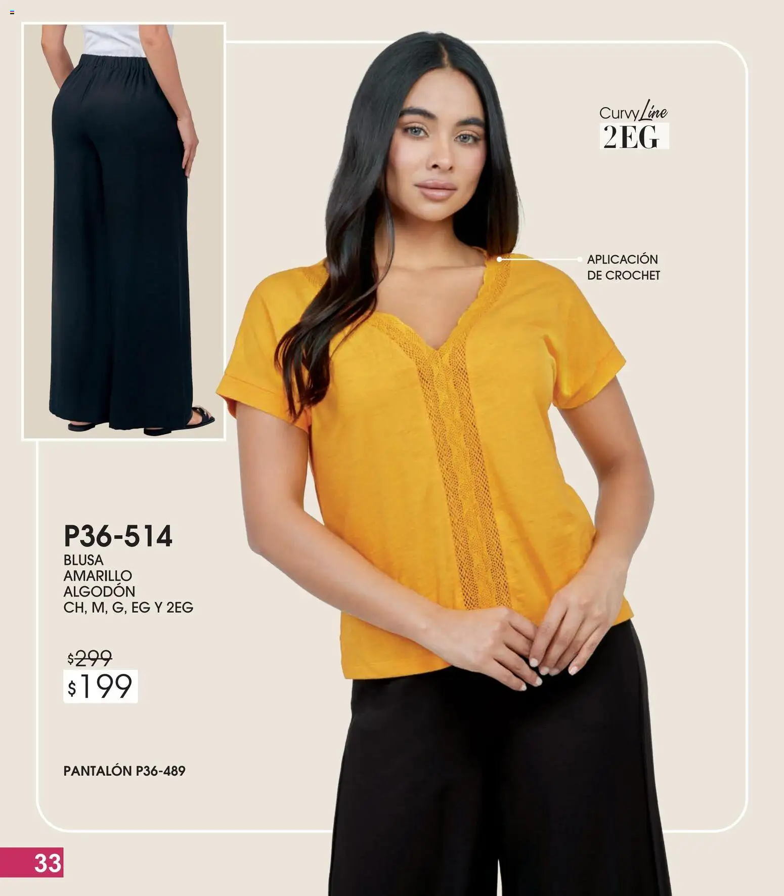 Nuevas ofertas de Cklass válidas en toda la República Mexicana desde el 13.02.2026. ¡Encuentra las mejores ofertas en Cklass catálogo Especial Fashionline! | Página: 34 | Productos: Blusa, Algodón