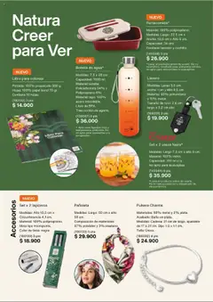 Natura revista - valida desde el 03.09.2025 | Página: 146 | Productos: Vasos, Cadena, Llavero, Tenedor