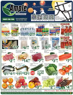 Preview of Ample Food Market - Weekly flyer Toronto York from shop Ample Food Market valid from 03.10.2025