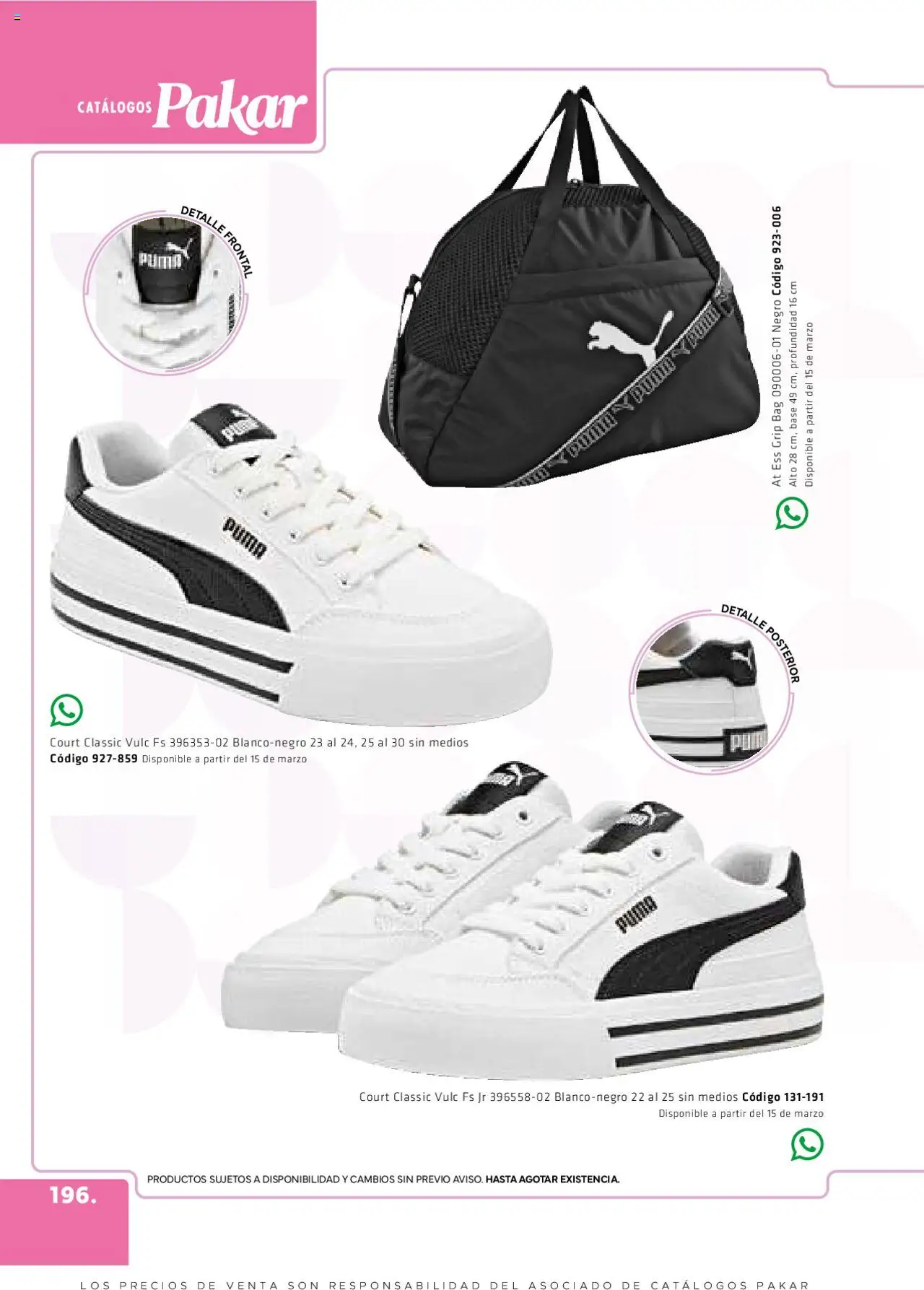 Nuevas ofertas de SC Pakar válidas en toda la República Mexicana desde el 06.03.2025. ¡Encuentra las mejores ofertas en SC Pakar catálogo Women! | Página: 196