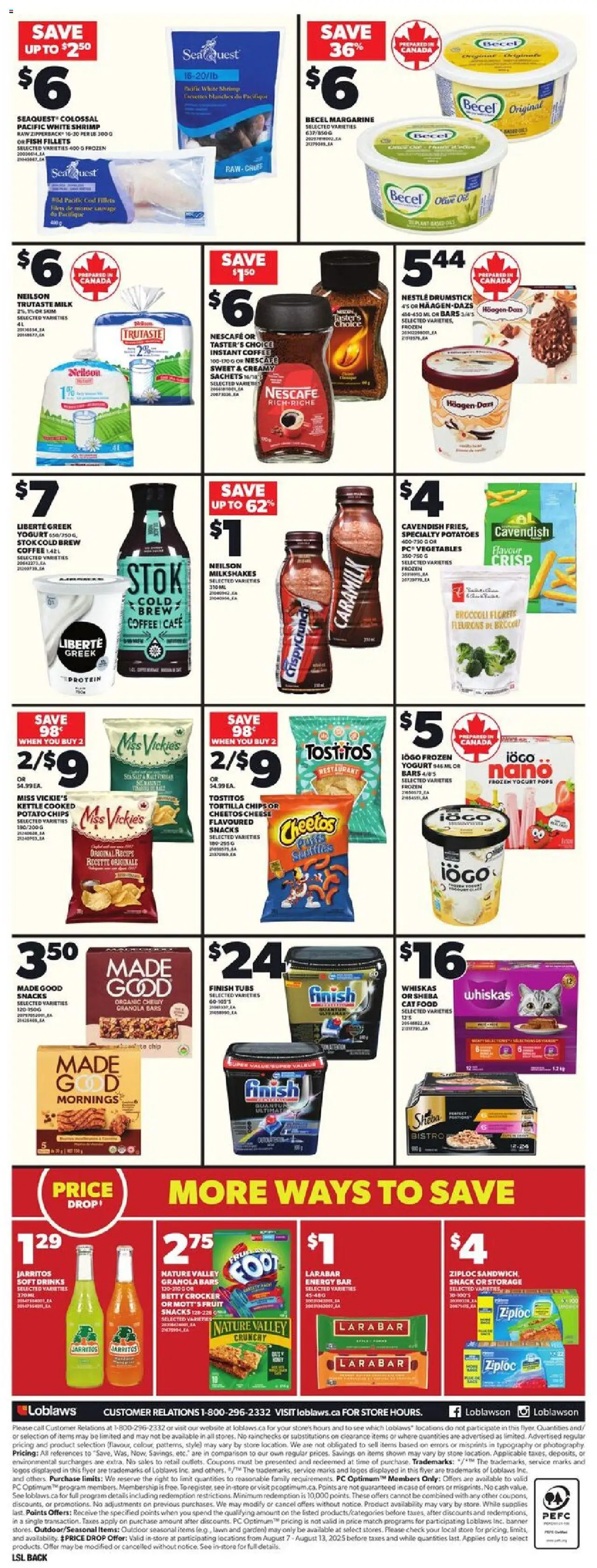 Loblaws flyer valid from 07.08.2025 | Page: 4