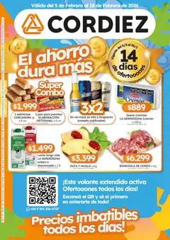 Vista previa Cordiez ofertas válido desde el 05.02.2026