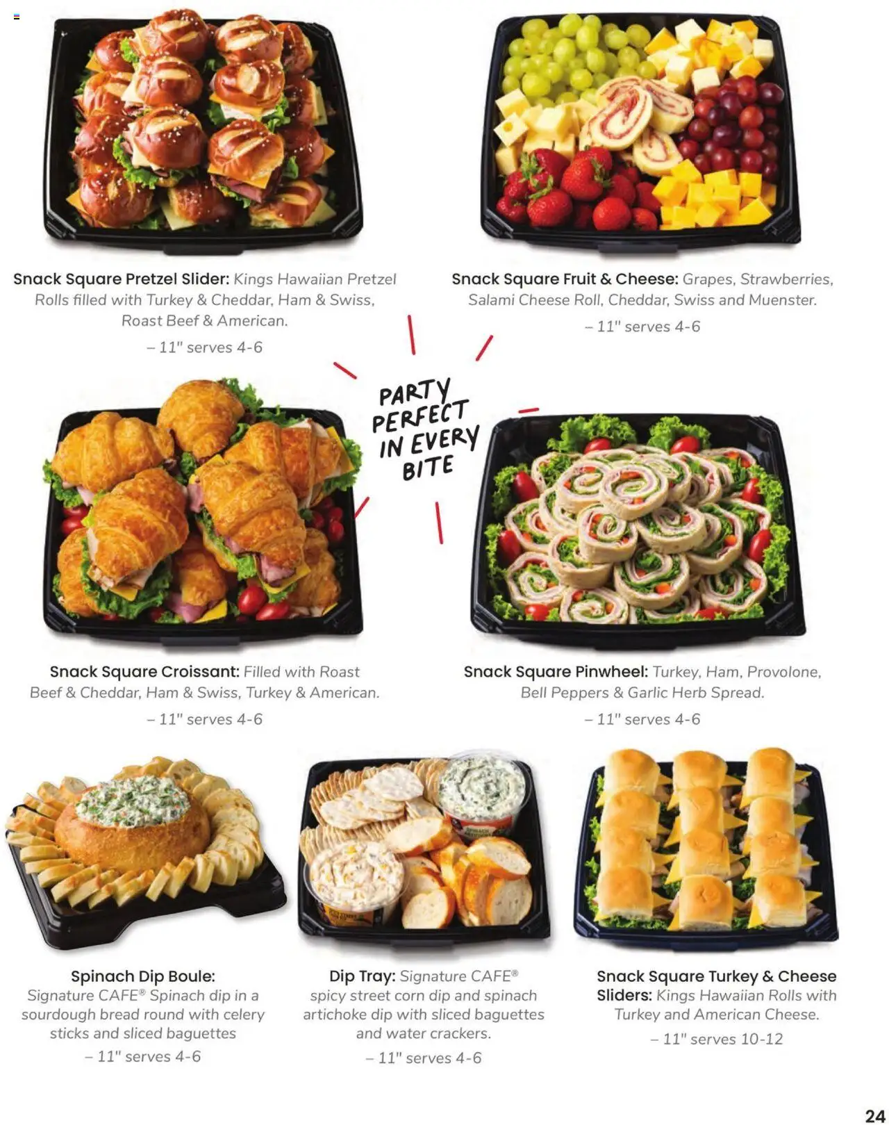 Acme Entertaining Guide - valid from 01.01.2025 | Page: 25 | Products: Berries, Apricots, Cheese, Bread