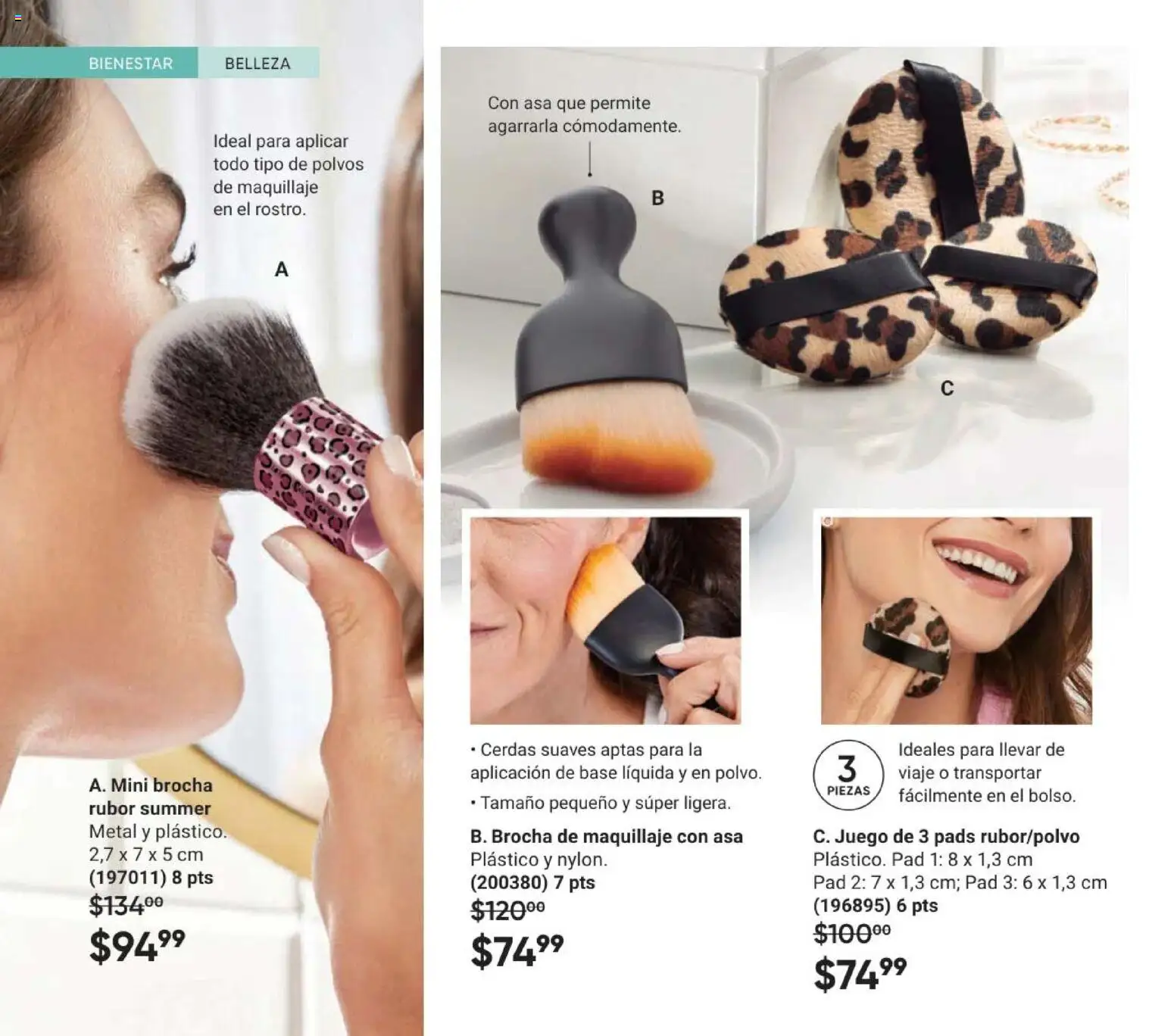 Nuevas ofertas de AVON válidas en toda la República Mexicana desde el 28.11.2025. ¡Encuentra las mejores ofertas en AVON Casa & Estilo 18 2025! | Página: 106 | Productos: Juego, Maquillaje, Rubor