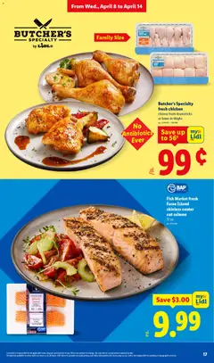 Preview of Lidl weekly ads valid from 08.04.2026 | Page: 17 | Products: Fish, Bag